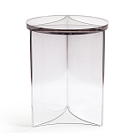 Стол журнальный круглый Acrylic Аether Smoke варинант исполнения - 2 | Loft Concept в Барнауле