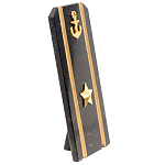 Сувенир Погон Майор ВМФ из натурального камня змеевик Souvenir Epaulets варинант исполнения - 1 | Loft Concept в Барнауле