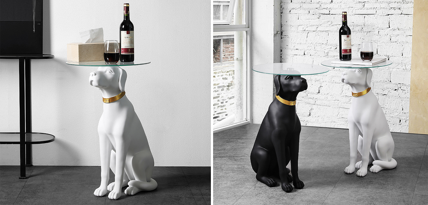 Приставной стол White Dog Table Приставной стол White Dog Table - Loft-Concept в Барнауле