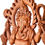 Панно из дерева Ганеша Panel With Animals варинант исполнения - 2 | Loft Concept в Барнауле