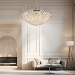 Люстра с каскадом из подвесных прозрачных элементов Attractiveness варинант исполнения - 4 | Loft Concept в Барнауле