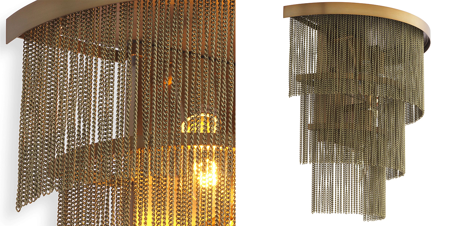 Бра Eichholtz Wall Lamp Tissot Brass Бра Eichholtz Wall Lamp Tissot Brass - Loft-Concept в Барнауле