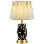Настольная лампа с абажуром Fiorella Table Lamp Black варинант исполнения - 1 | Loft Concept в Барнауле