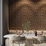 Гипсовая 3D панель с принтографией PM-26 варинант исполнения - 2 | Loft Concept в Барнауле