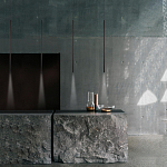 Подвсеной светильник светодиодный металлический цилиндрической формы Высота 30см Trumpet tube варинант исполнения - 6 | Loft Concept в Барнауле