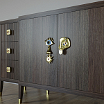 Большой Комод-буфет Elsa Dreams Walnut с ящиками варинант исполнения - 2 | Loft Concept в Барнауле