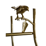 Стеллаж металлический с птичками Primavera варинант исполнения - 4 | Loft Concept в Барнауле