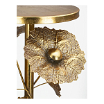 Столик приставной из металла с основанием в виде цветочной композиции Flower Arrangement Table варинант исполнения - 3 | Loft Concept в Барнауле