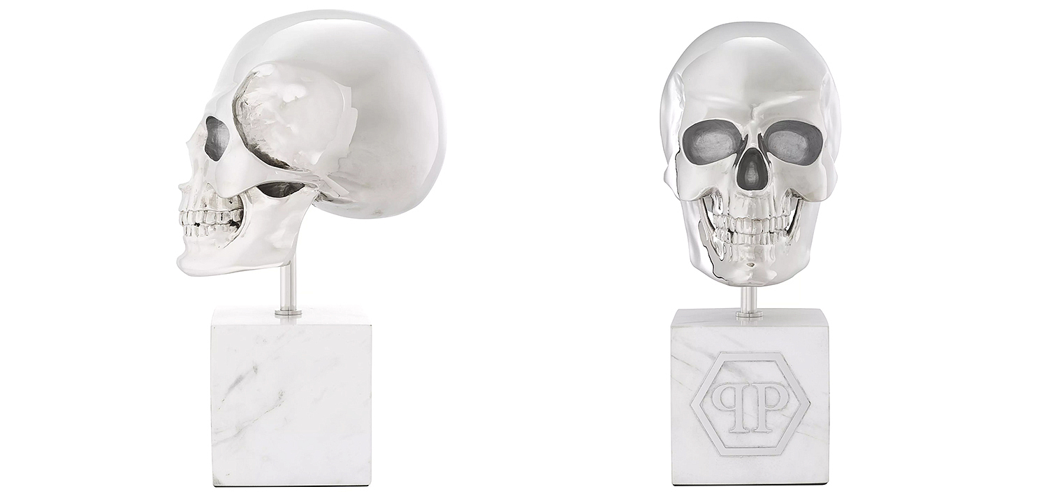 Статуэтка Philipp Plein Platinum Skull L Статуэтка Philipp Plein Platinum Skull L - Loft-Concept в Барнауле