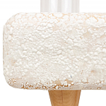 Керамический столик на деревянных ножках «Квадро» варинант исполнения - 5 | Loft Concept в Барнауле