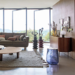 Фигурный приставной столик черного цвета AMORPHOUS варинант исполнения - 7 | Loft Concept в Барнауле