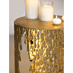 Столик дизайнерский Copper streaks варинант исполнения - 7 | Loft Concept в Барнауле