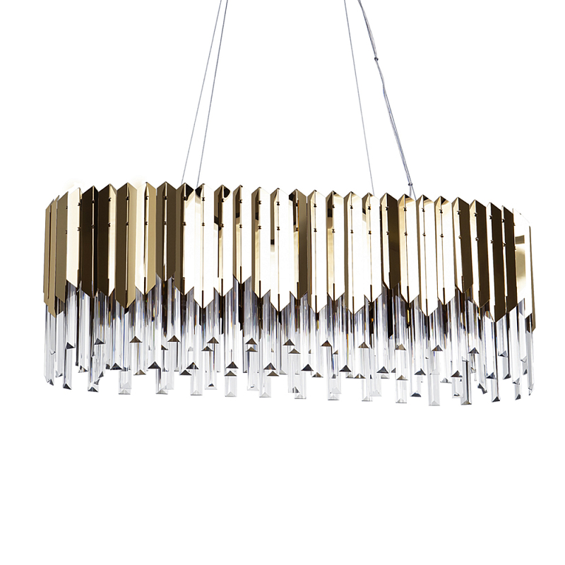 Большая многоярусная люстра Iroh Future  Золотой в Барнауле | Loft Concept 