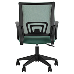 Офисное кресло с основанием из черного пластика Desk chairs Green варинант исполнения - 4 | Loft Concept в Барнауле