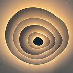 Потолочная люстра круглая многослойная Multilayering варинант исполнения - 10 | Loft Concept в Барнауле