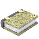 Шкатулка в виде книги из натурального камня змеевик Stone Casket варинант исполнения - 2 | Loft Concept в Барнауле