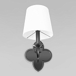 Бра с белым текстильным абажуром и фигурным основанием с зеркальной вставкой Vitorino варинант исполнения - 10 | Loft Concept в Барнауле