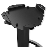 Барный стул вращающийся со спинкой Бежевый Велюр Vendramin Chair варинант исполнения - 6 | Loft Concept в Барнауле