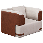 Кресло Richmond  с кожаной отделкой варинант исполнения - 1 | Loft Concept в Барнауле