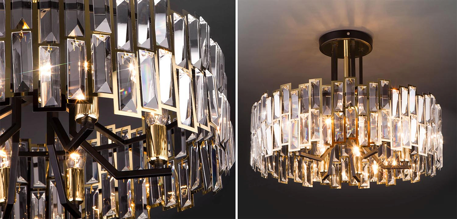 Потолочная люстра Darkness Chandelier gold 53 Потолочная люстра Darkness Chandelier gold 53 - Loft-Concept в Барнауле