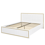 Кровать двуспальная белая Antique Order варинант исполнения - 1 | Loft Concept в Барнауле