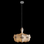 Подвесной светильник с белым фигурным абажуром и мягкими волнистыми краями Cloud Motion  варинант исполнения - 5 | Loft Concept в Барнауле