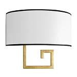 Бра с белым овальным абажуром с черной окантовкой Natural Concepts варинант исполнения - 2 | Loft Concept в Барнауле