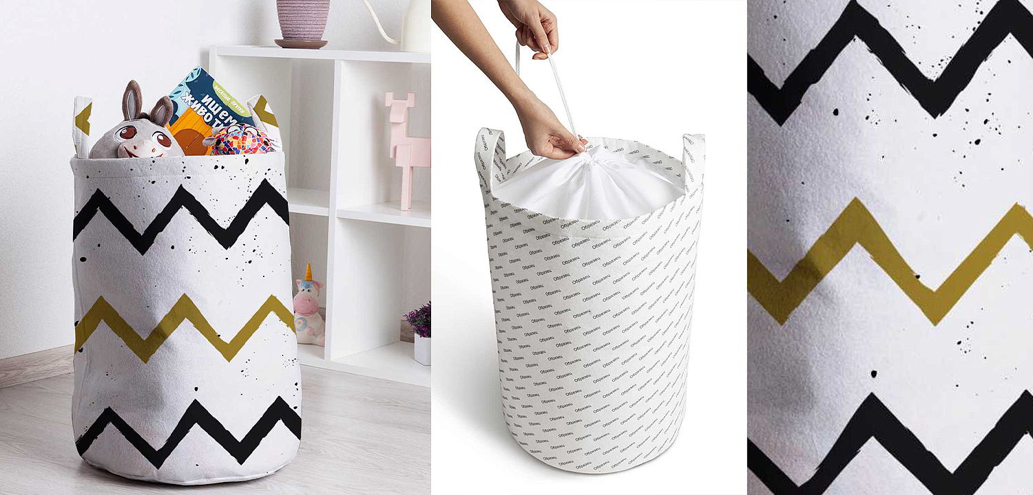 Корзина Chevron Basket Корзина Chevron Basket - Loft-Concept в Барнауле