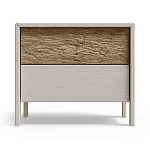 Тумба 2 ящика с подсветкой на рельефном фасаде Warm Industrial варинант исполнения - 6 | Loft Concept в Барнауле