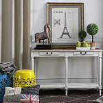 Деревянная консоль с двумя ящиками Margery Provence Console Table варинант исполнения - 3 | Loft Concept в Барнауле