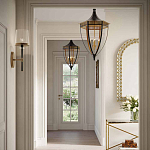 Бра настенное с прозрачным стеклянным абажуром Simple Pure Form варинант исполнения - 4 | Loft Concept в Барнауле