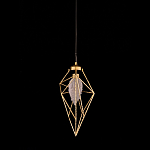 Подвесной светильник с плафоном в виде камня Embodiment варинант исполнения - 11 | Loft Concept в Барнауле