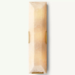 Бра прямоугольное высокое с мраморным плафоном Calling to Shine варинант исполнения - 1 | Loft Concept в Барнауле