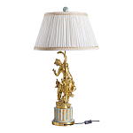 Светильник с абажуром Девушка с ангелом Angels of Eden варинант исполнения - 2 | Loft Concept в Барнауле