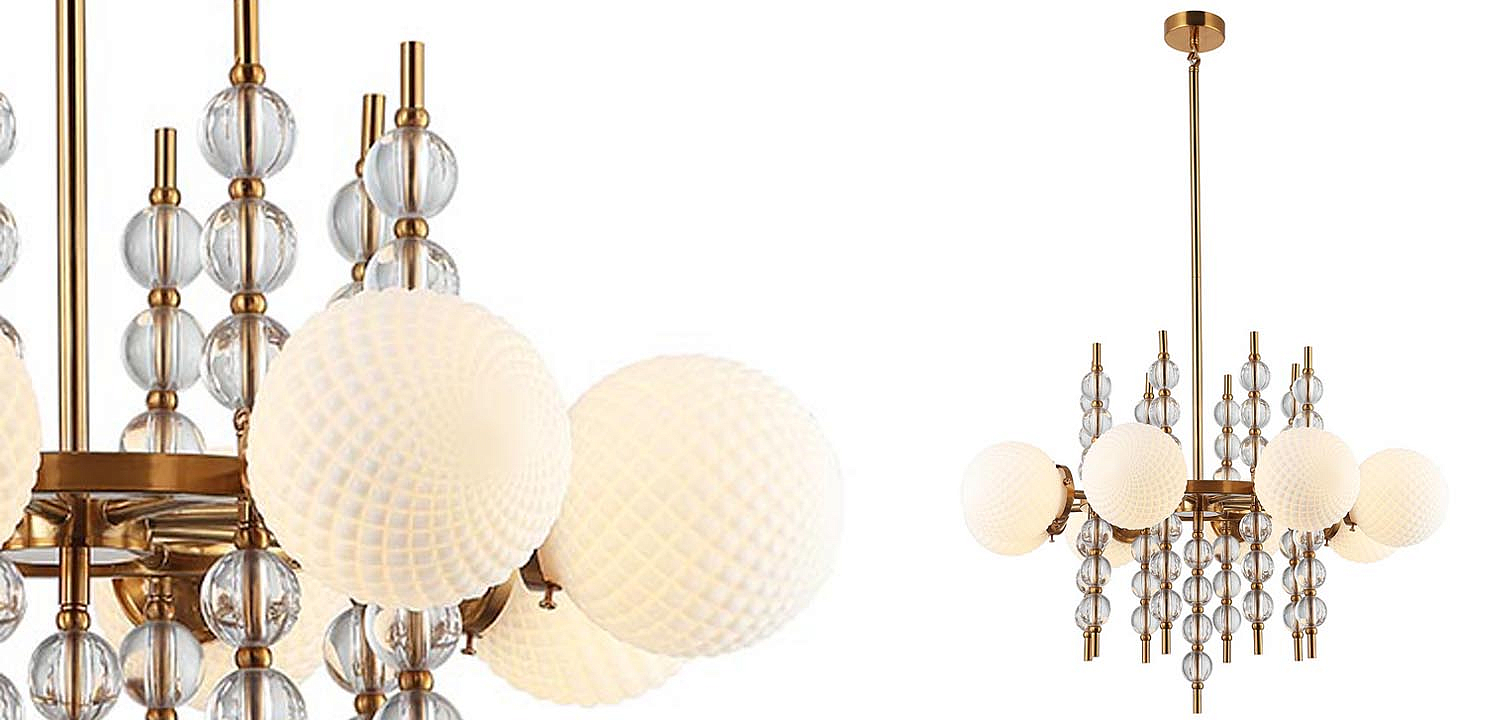 Люстра Addelyn Chandelier 8 lamp Люстра Addelyn Chandelier 8 lamp - Loft-Concept в Барнауле