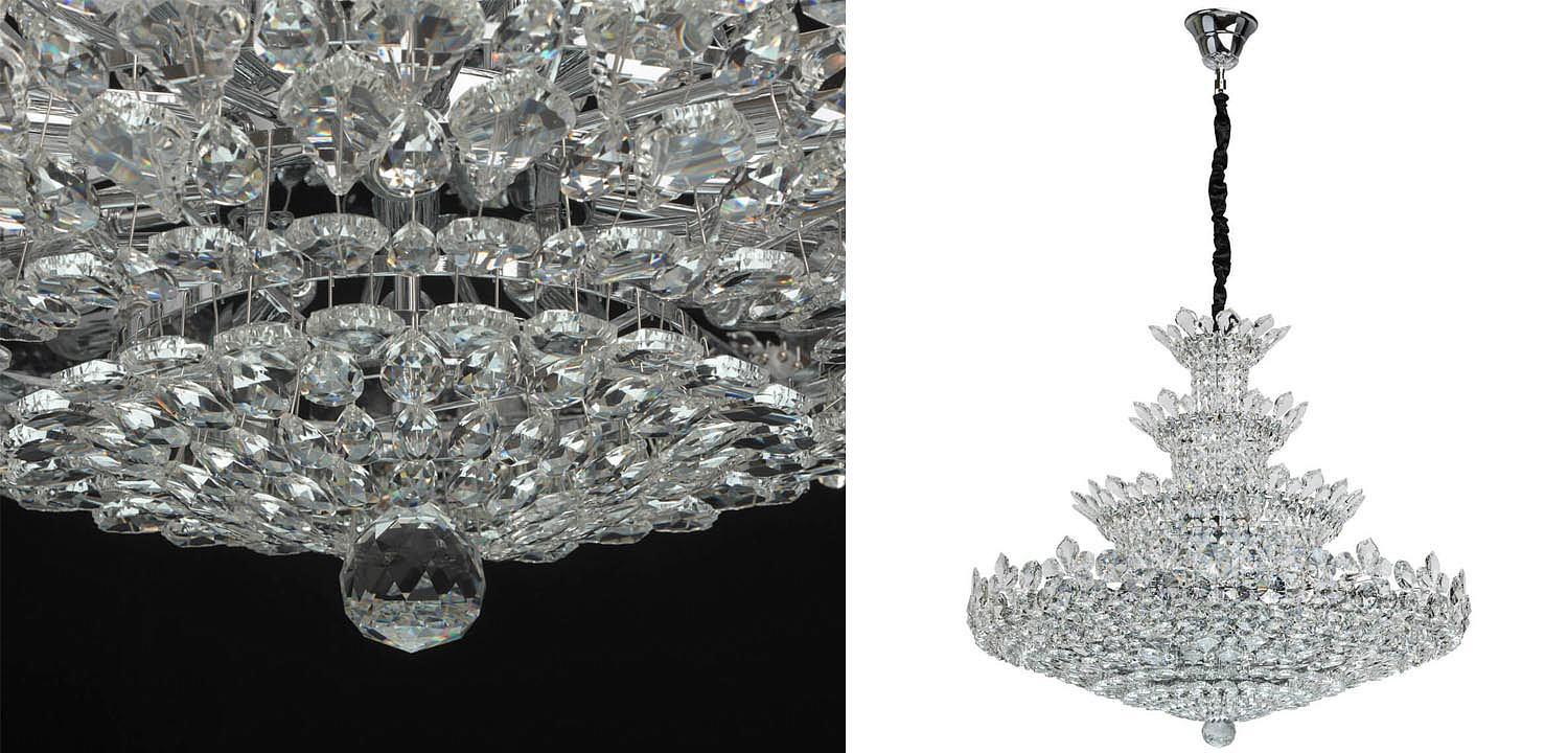 Люстра Griselda Crystal Chandelier 100 Люстра Griselda Crystal Chandelier 100 - Loft-Concept в Барнауле
