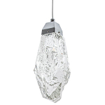 Подвесной светильник Soar Hanging Lamp Silver Transparent Прозрачный варинант исполнения - 1 | Loft Concept в Барнауле