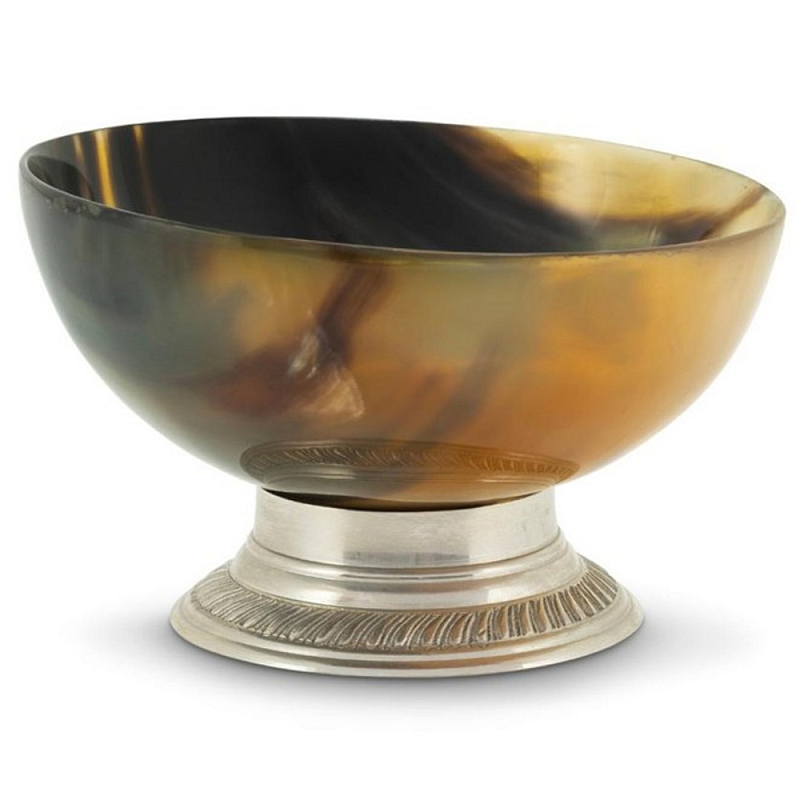 Салатник Bowl Horn With Foot D13 Коричневый Салатник Bowl Horn With Foot D13 Коричневый в Барнауле | Loft Concept