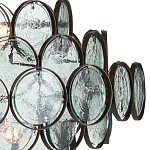 Люстра с каскадом из круглых стеклянных дисков Small Round Sequins варинант исполнения - 1 | Loft Concept в Барнауле