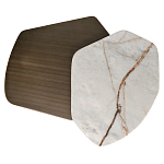 Столик журнальный Promontory с мрамором варинант исполнения - 7 | Loft Concept в Барнауле