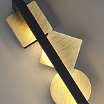 Светодиодное бра цвета античной бронзы Suprematism варинант исполнения - 2 | Loft Concept в Барнауле