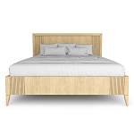 Кровать двуспальная с ортопедическим основанием Harper Line варинант исполнения - 5 | Loft Concept в Барнауле