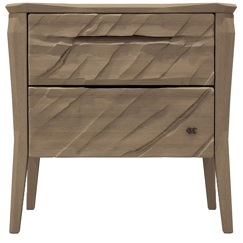 Тумба прикроватная из массива дуба с 2-мя ящиками Tasteful Furniture Седой Орех Капучино Венге Тумба прикроватная из массива дуба с 2-мя ящиками Tasteful Furniture Седой Орех Капучино Венге в Барнауле | Loft Concept