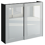 Шкаф-купе White Crystal варинант исполнения - 1 | Loft Concept в Барнауле