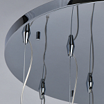 Люстра каскадная с 9-ю разноцветными стеклянными плафонами Kaleido варинант исполнения - 14 | Loft Concept в Барнауле