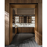 Раздвижные деревянные двери для кухни SISTEMA 7 Dada Engenereed Doors варинант исполнения - 2 | Loft Concept в Барнауле