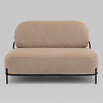 Диван Стоун велюр рельефный бежевый варинант исполнения - 5 | Loft Concept в Барнауле