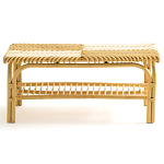 Скамья из ротанга Saveria Rattan Bench варинант исполнения - 2 | Loft Concept в Барнауле