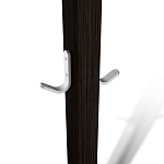 Вешалка с квадратным основанием и 4-мя металлическими крючками Industrial Metal Rust варинант исполнения - 3 | Loft Concept в Барнауле