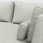 Мебельная ткань Шенилл голубой цвет 142 см T4-52 варинант исполнения - 5 | Loft Concept в Барнауле